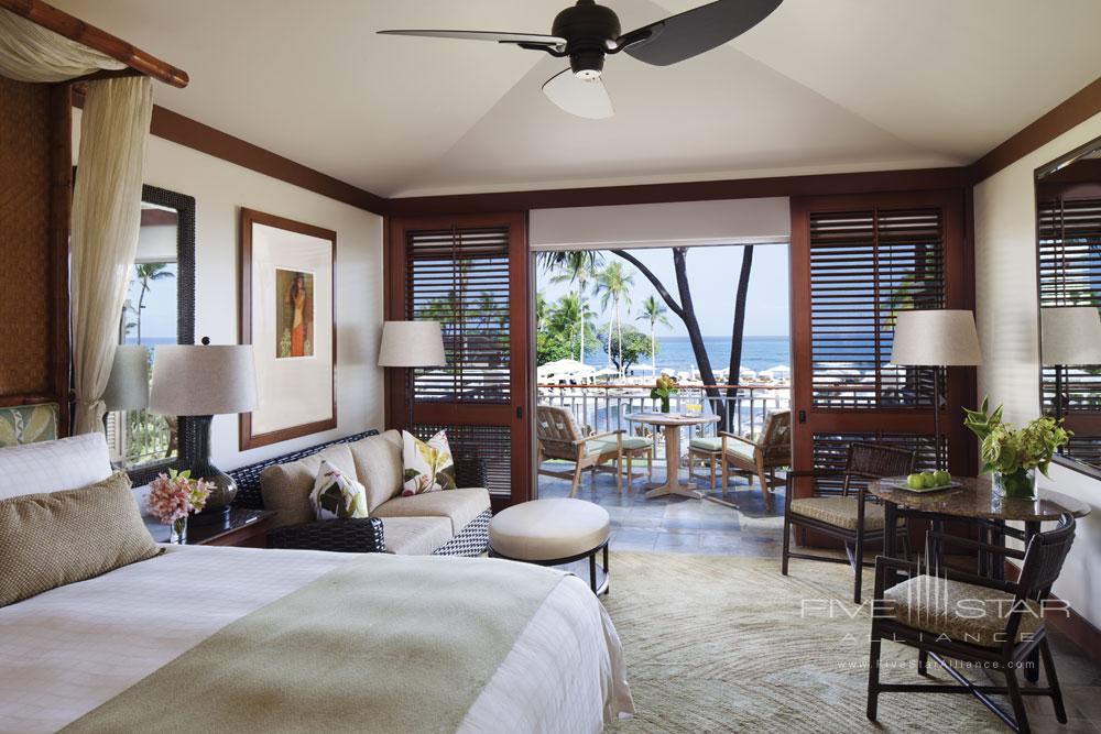 Guestroom at Four Seasons Hualalai Kona, Hawaii, United States