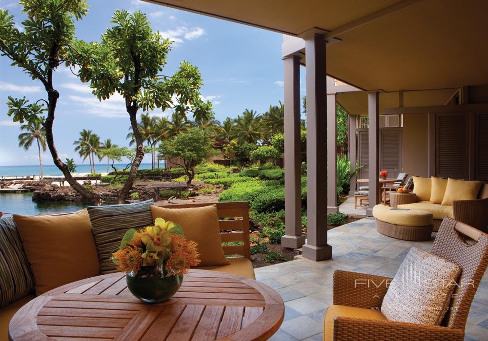 Terrace at Four Seasons Hualalai Kona, Hawaii, United States