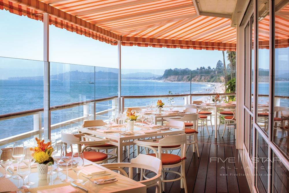 Terrace Dining at Four Seasons Santa Barbara Biltmore