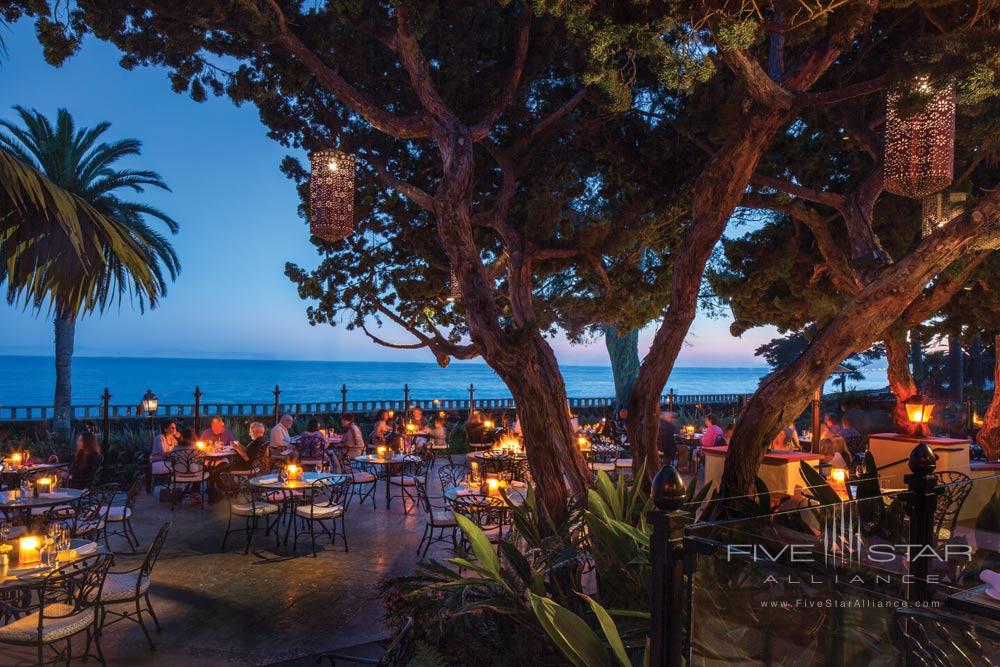 Dining at Four Seasons Santa Barbara Biltmore