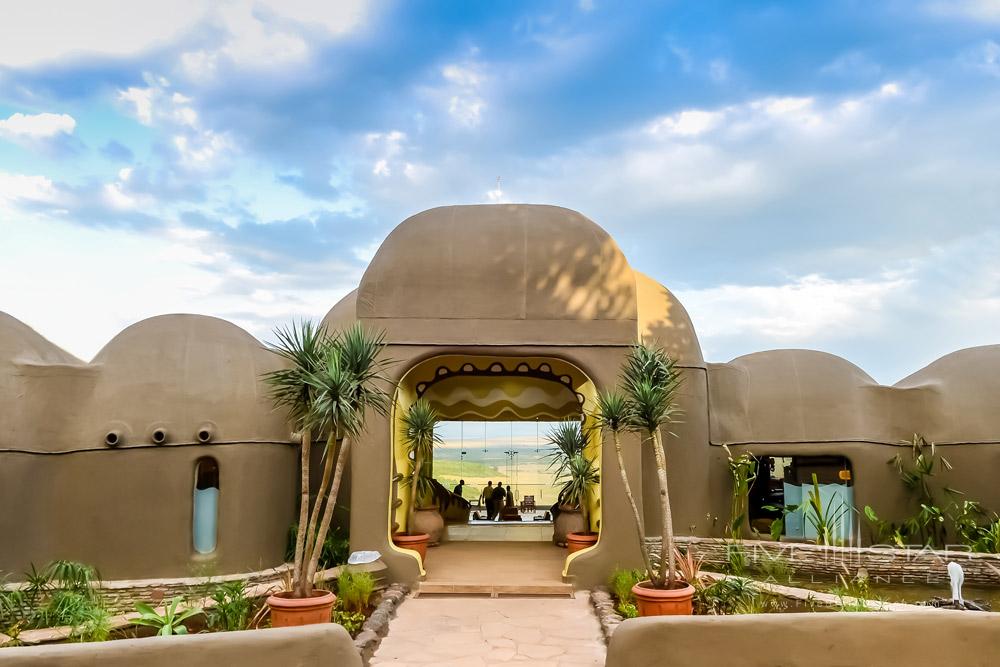 Reception Entrance of Mara Serena Safari LodgeMasasai Mara, Kenya