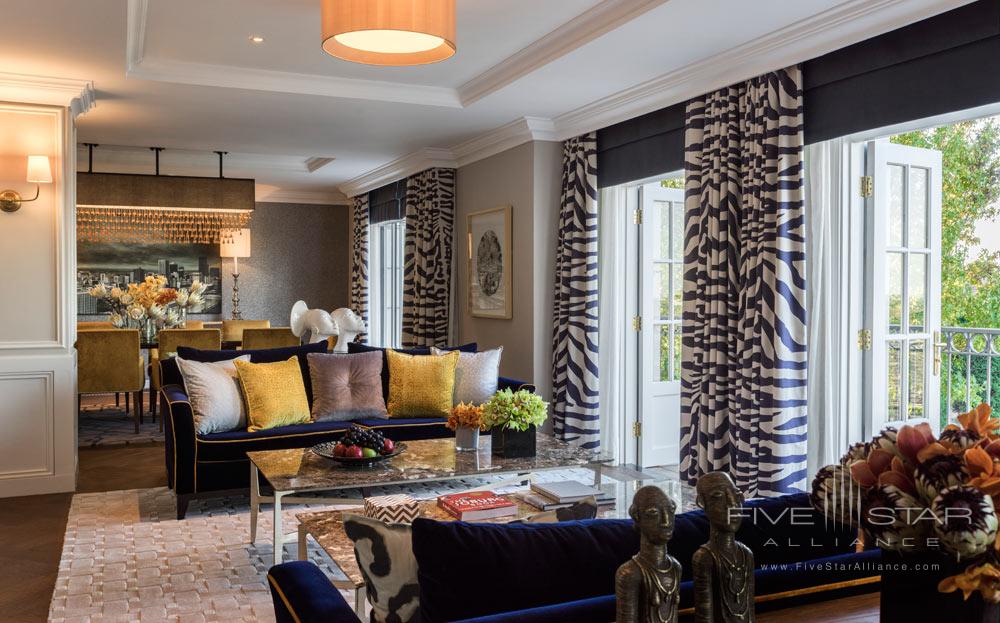 Suite Living Area at Four Seasons Hotel Westcliff, Johannesburg, South Africa