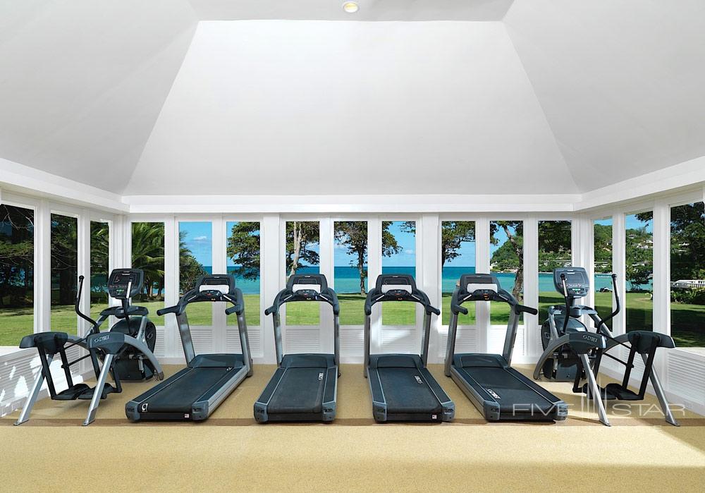Fitness Center at Round Hill Hotel And Villas Montego Bay, Jamaica