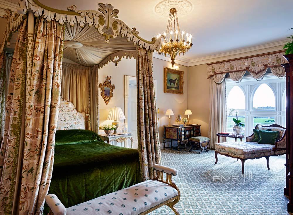 Guest room at Ashford Castle