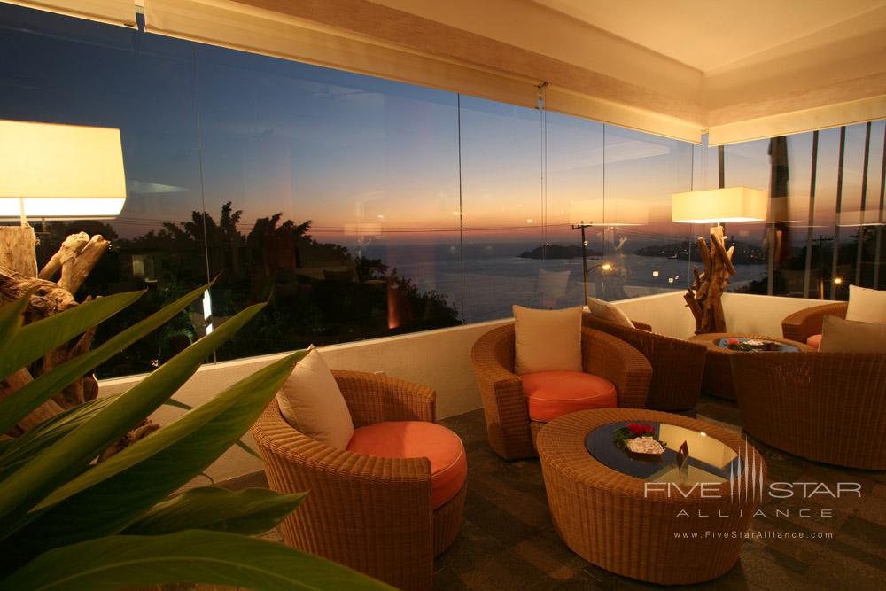 Lobby at Las Brisas Acapulco Hotel, Mexico