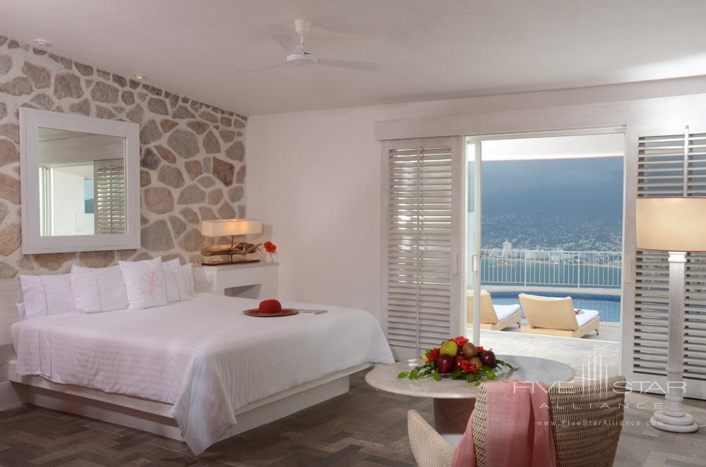 Master Guestroom at Las Brisas Acapulco Hotel, Mexico