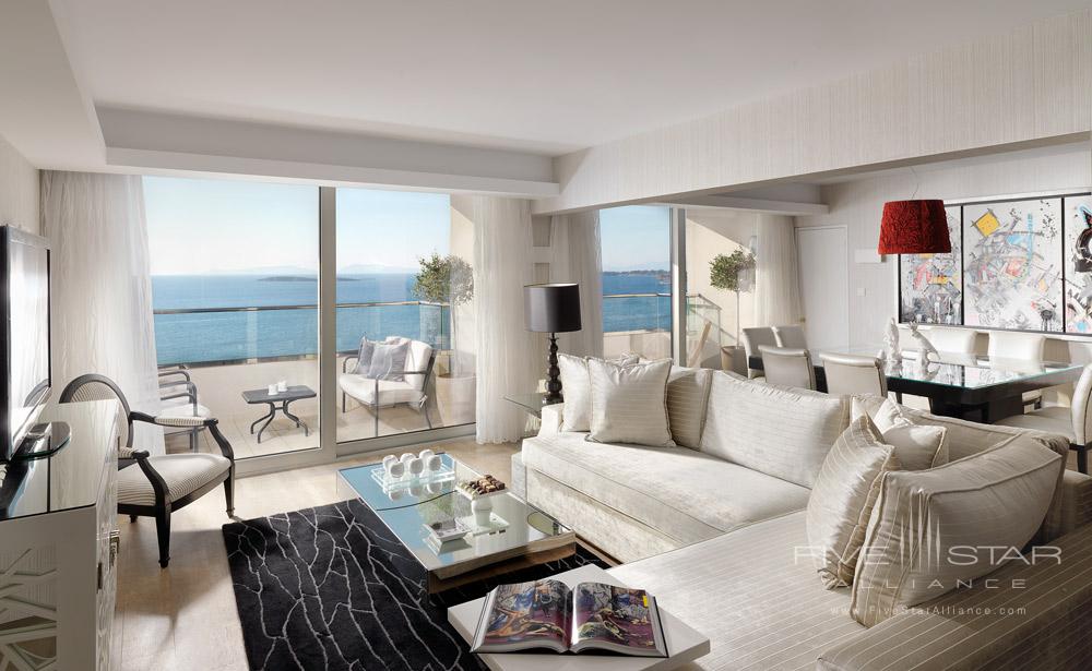 Presidential Suite Living Room at Divani Apollon Palace And Spa, Greece