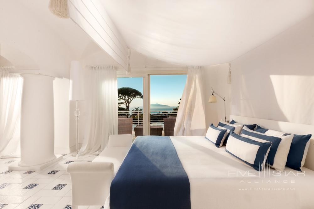 Capritouch Bedroom View at Capri Palace Hotel and Spa, Italy