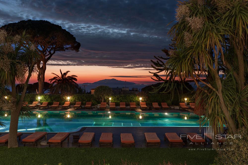 The Main Pool at Capri Palace Resort and Spa, Italy