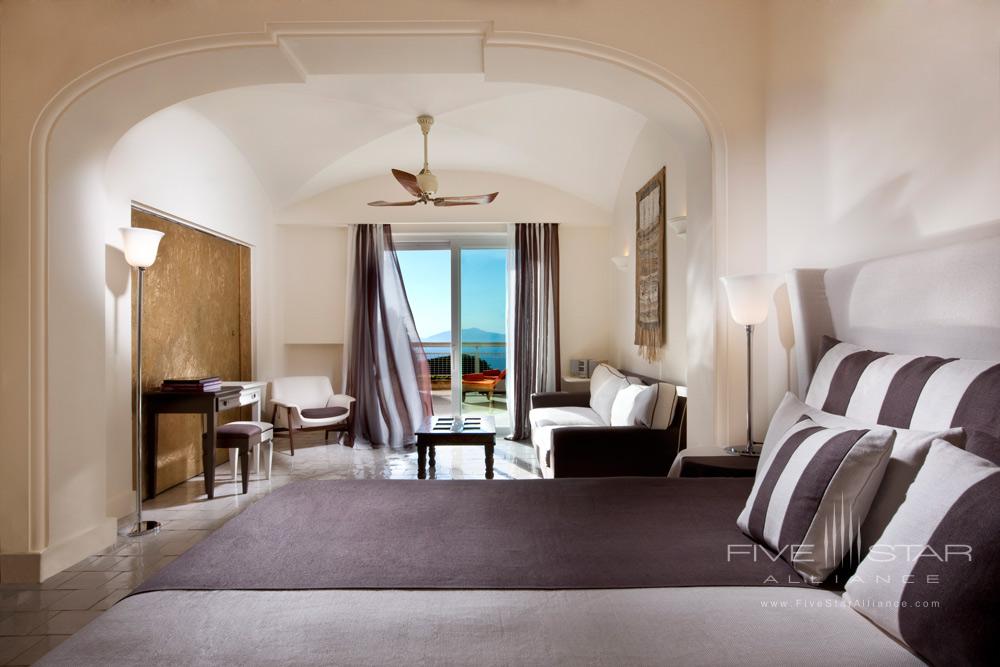 Deluxe Room Sea Side at Capri Palace Resort and Spa, Italy