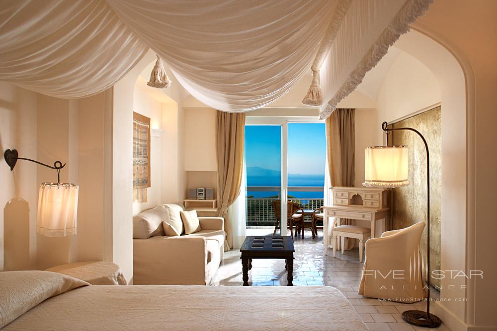 Deluxe Room Sea Side at Capri Palace Resort and Spa, Italy