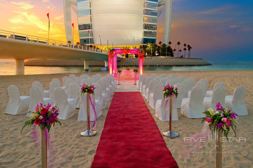 Wedding Venue at Jumeirah Beach Hotel, Dubai, United Arab Emirates