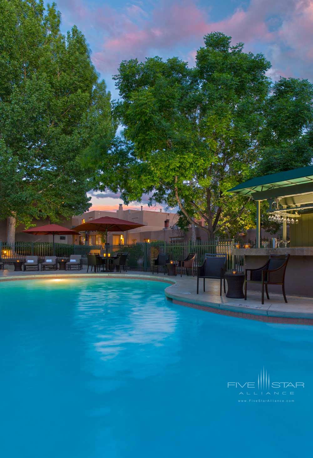 Outdoor Pool at La Posada De Santa Fe Resort and Spa, Santa Fe, NM