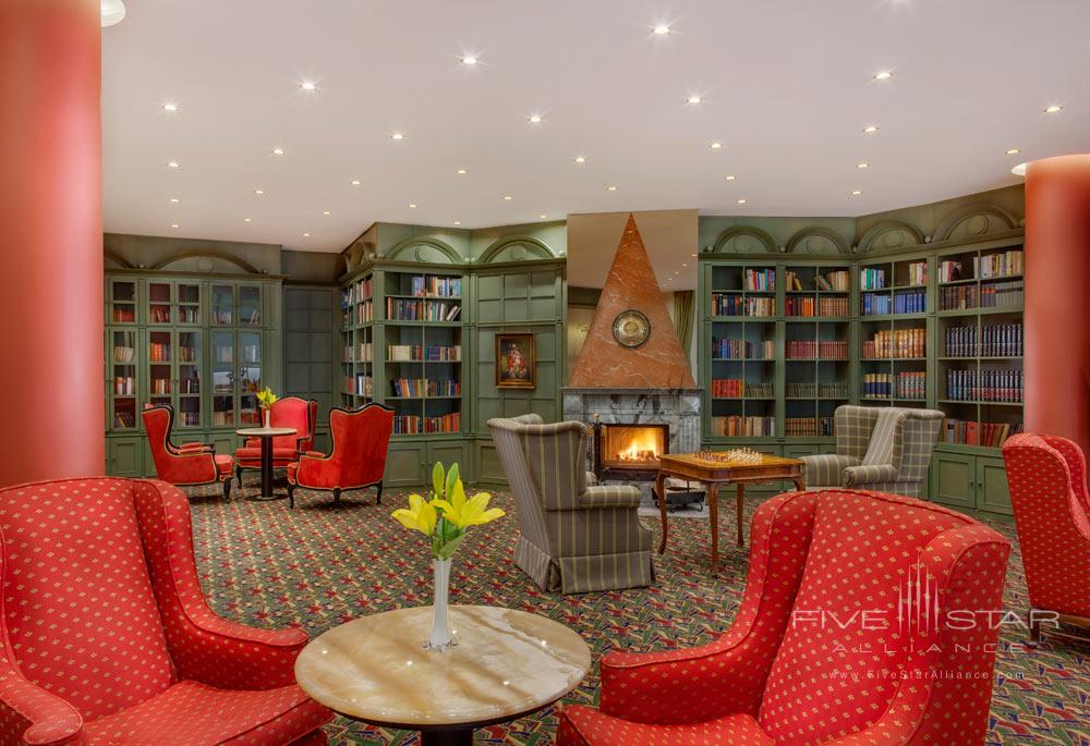 Library at Hotel Savoy Prague