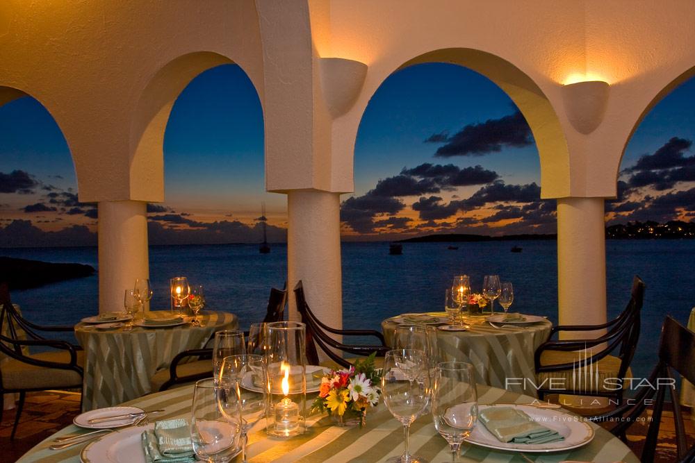 Cap Juluca dining venue, Maundays Bay, Anguilla