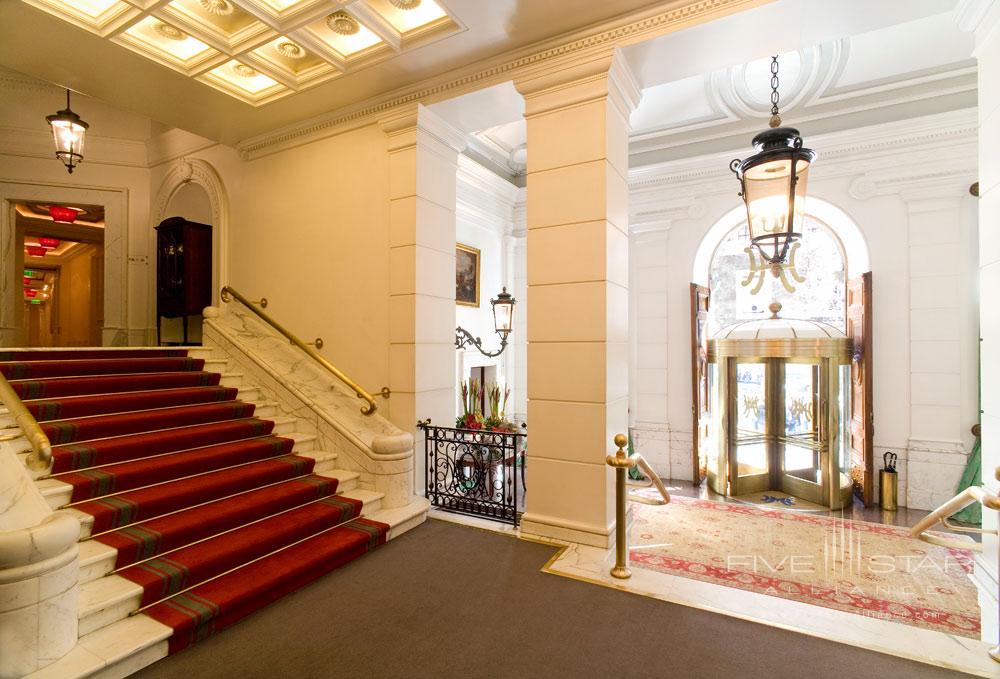 Lobby of The Hotel Majestic Roma, Italy