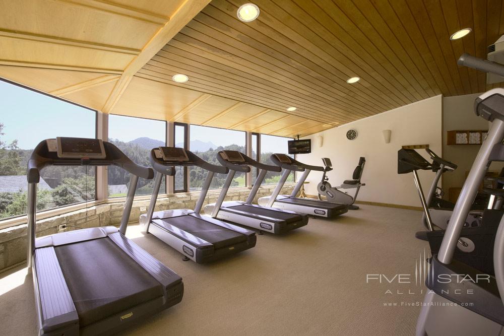 Gym at Llao Llao Hotel Bariloche, Argentina