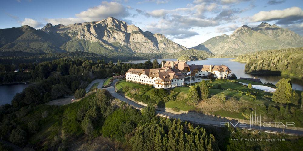 Aerial View of Llao Llao Hotel Bariloche, Argentina