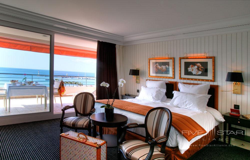 Ocean View Junior Suite at Hotel Barriere Le Majestic Cannes, France