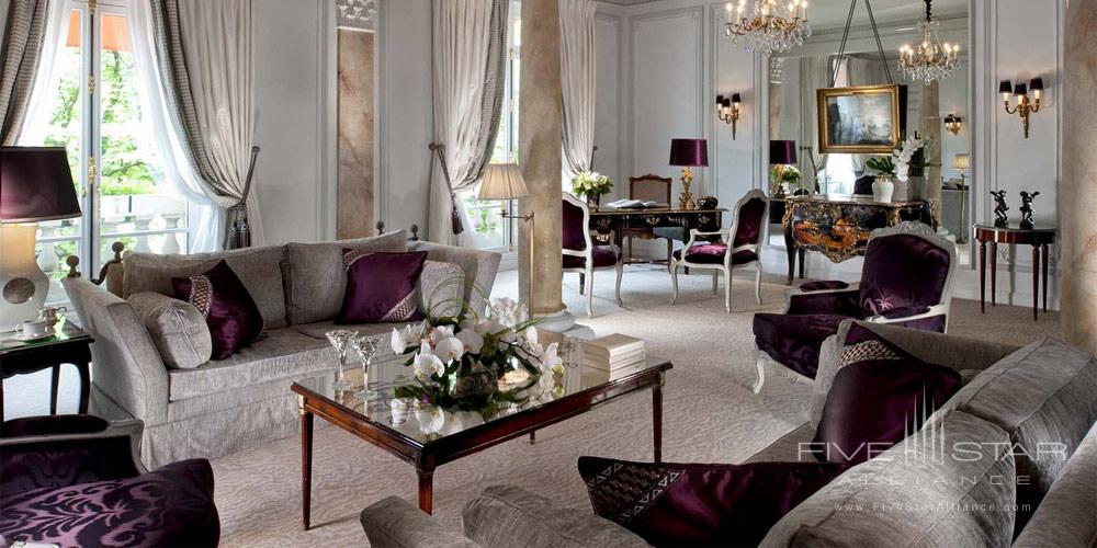 Presidential Suite at the Hotel Plaza Athenee Paris