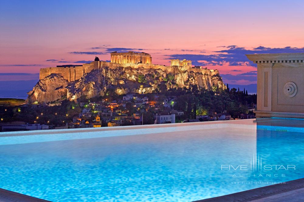 Pool at King George Palace Athens, Greece