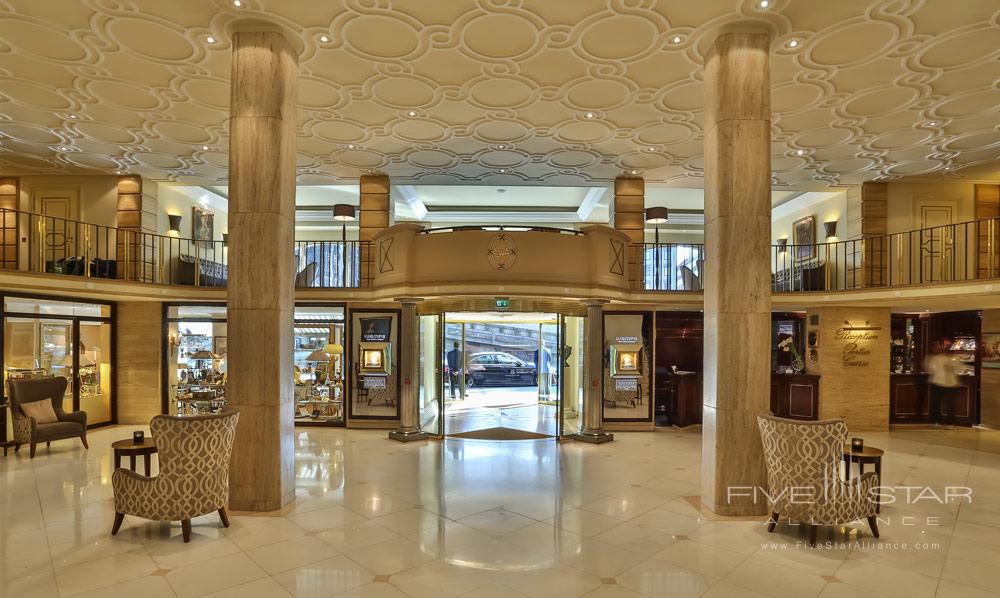 Lobby at Excelsior Hotel Ernst in Cologne, North-Rhein Westphalia, Germany