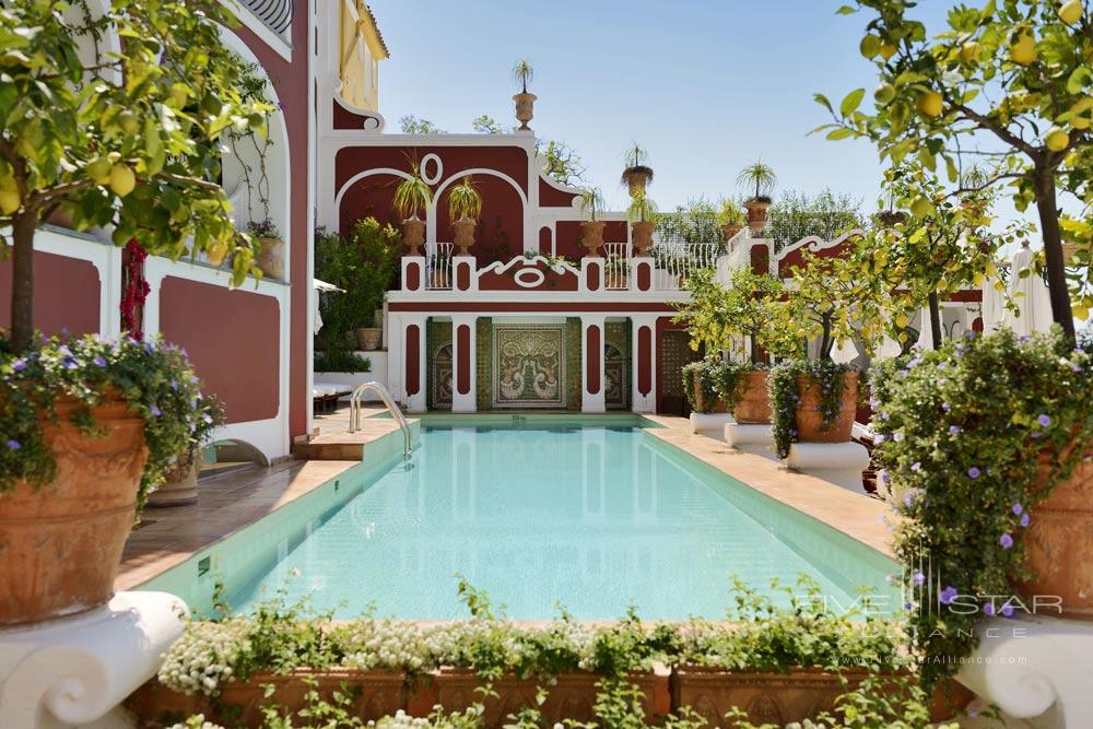 Outdoor Pool at Le Sirenuse, Positano, Italy