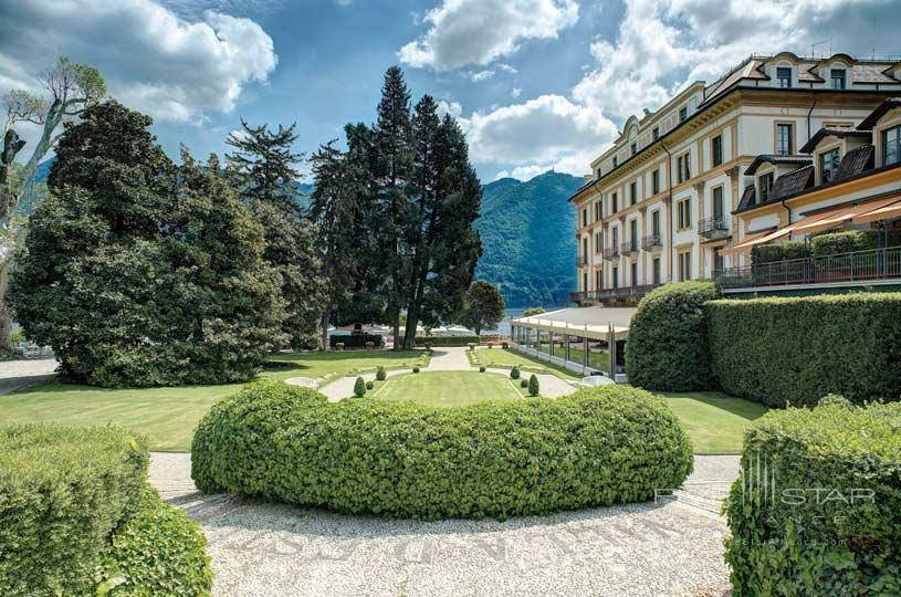 Garden View From The Mosaic at The Villa d'Este Lake Como