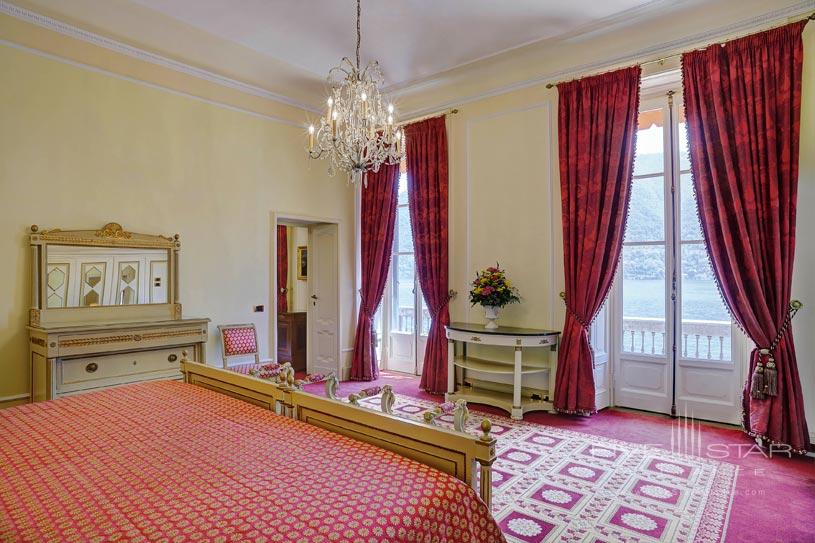 Presidential Suite Bedroom at The Villa d'Este Lake Como