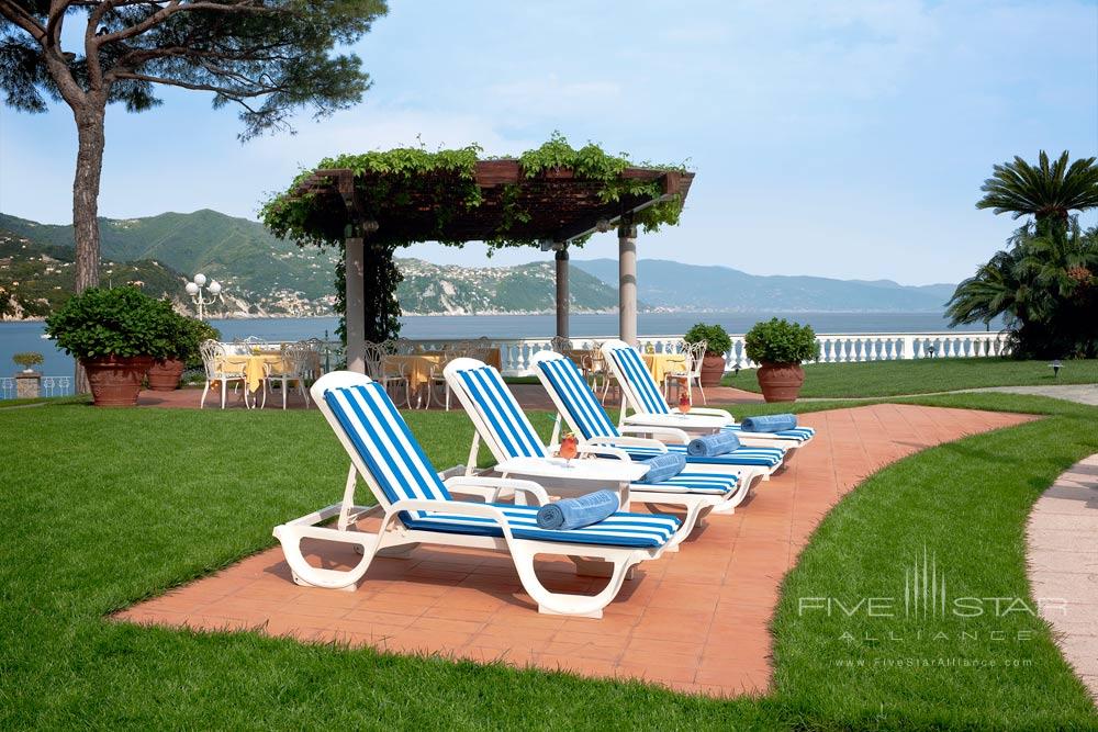 Pool Lounge at Grand Miramare Italy