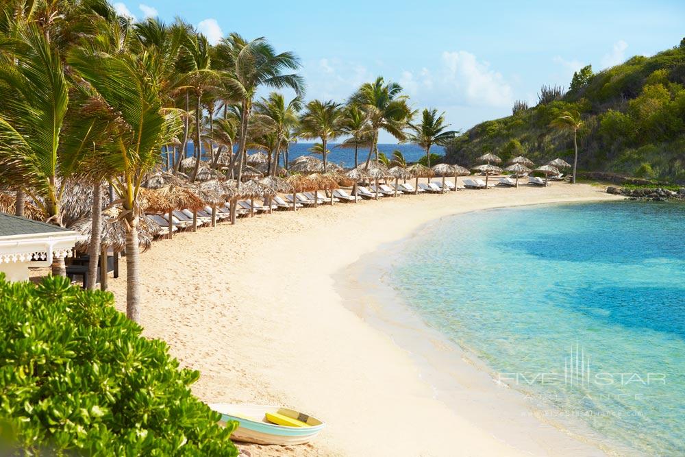 Beach at Guanahani Hotel