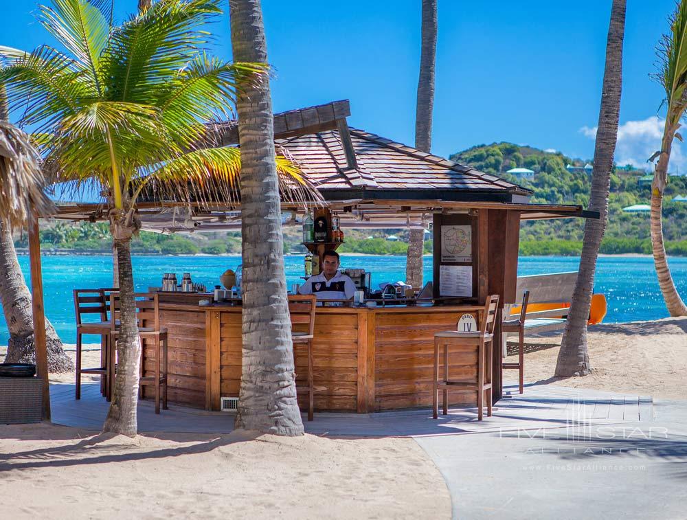 Beach Bar at Guanahani Hotel