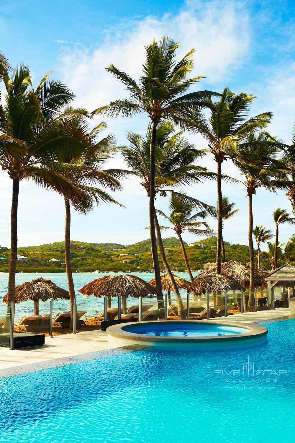 Pool at Guanahani Hotel