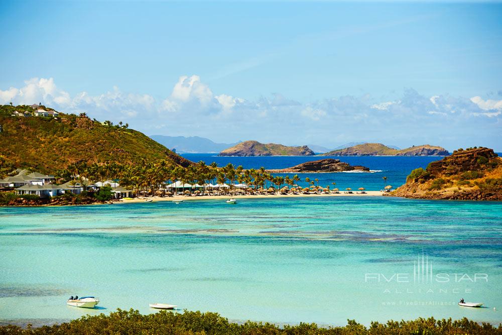 Beach at Guanahani Hotel