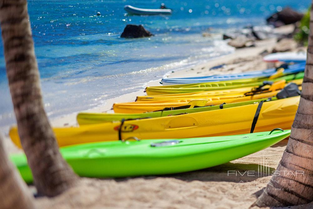 Kayaking at Guanahani Hotel