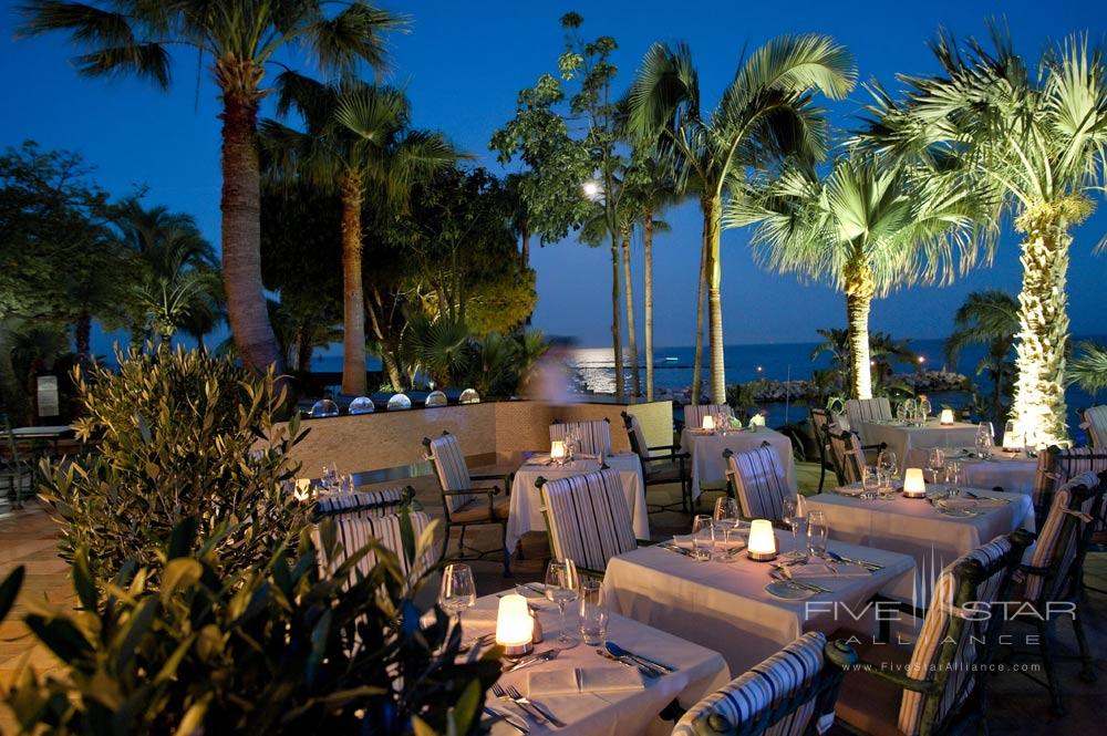 La Terrazza Restaurant at Amathus Beach Hotel, Limassol, Cyprus