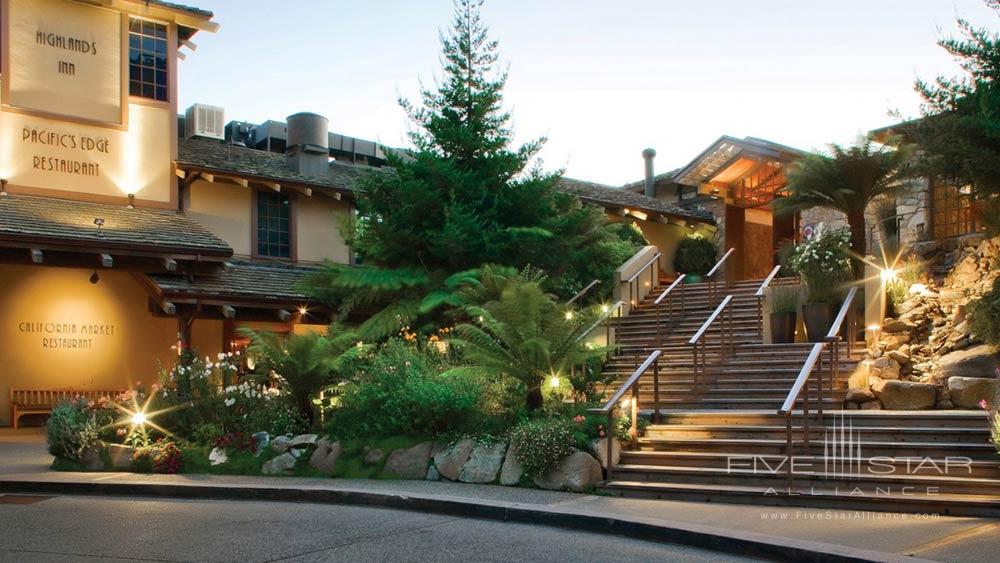 Entrance at Hyatt Carmel Highlands