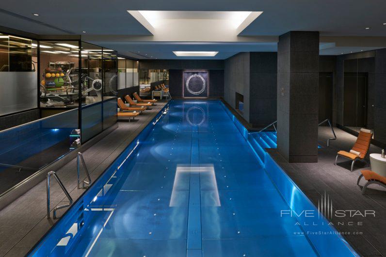 17 Meter Twin Lane Stainless Steel Pool at Mandarin Oriental Hyde Park