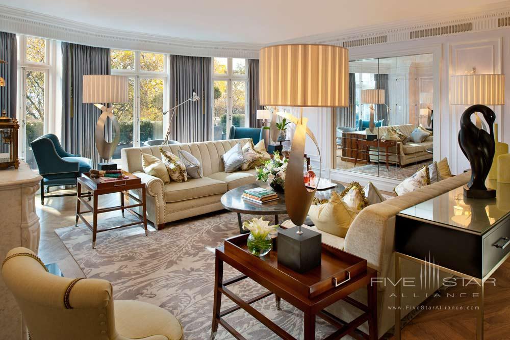 Living Room of Royal Suite at Mandarin Oriental Hyde Park