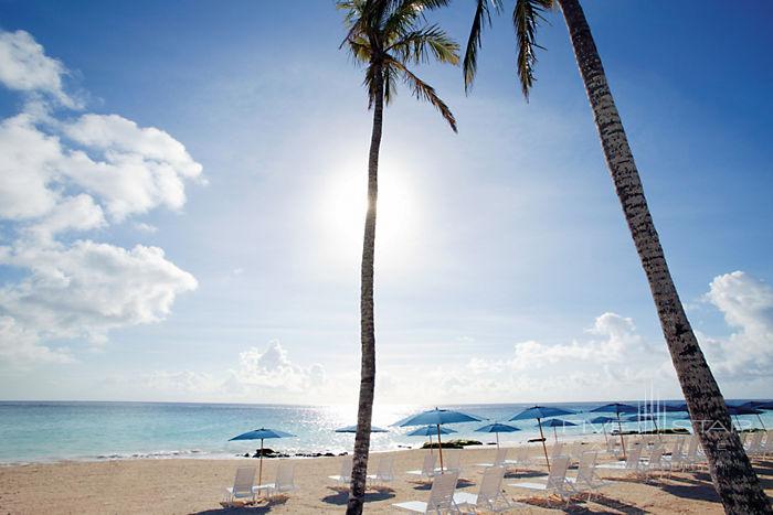 The beach at Elbow Beach