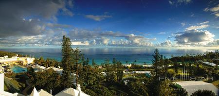 Panorama Views from Elbow Beach Club Resort in Bermuda