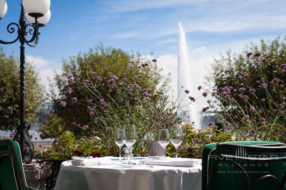 La Terrasse Dining at Beau Rivage Geneva, Switzerland