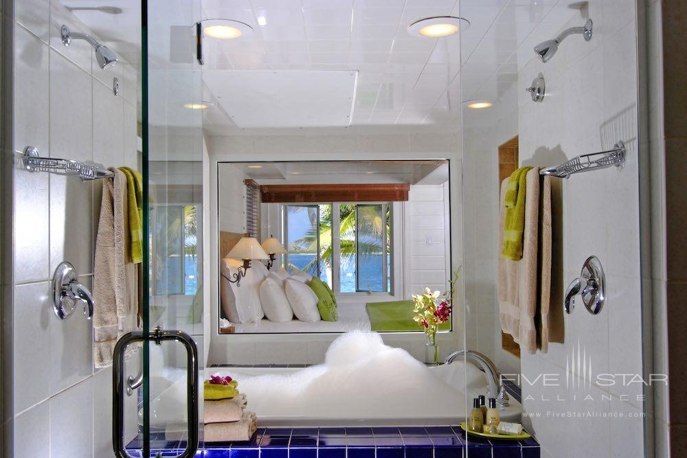 Beachfront Junior Suite Bathroom at Peter Island Resort &amp; Spa