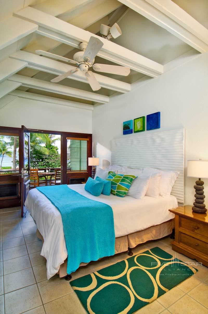 Interior of an ocean view room at Peter Island Resort &amp; Spa