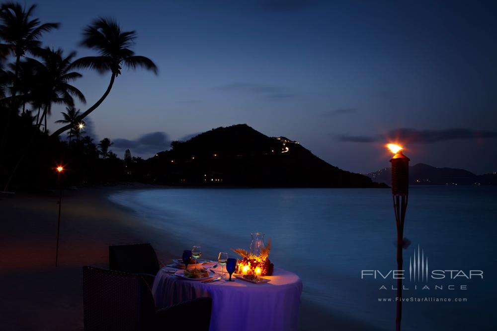 Private Beach Dinner at Peter Island Resort &amp; Spa, Peter Island, British Virgin Islands