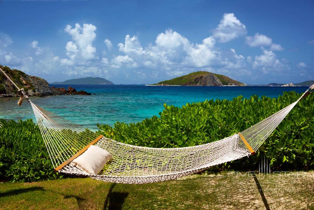 Hammock Lounge on Deadmans Beach at Peter Island Resort &amp; Spa, Peter Island, British Virgin Islands