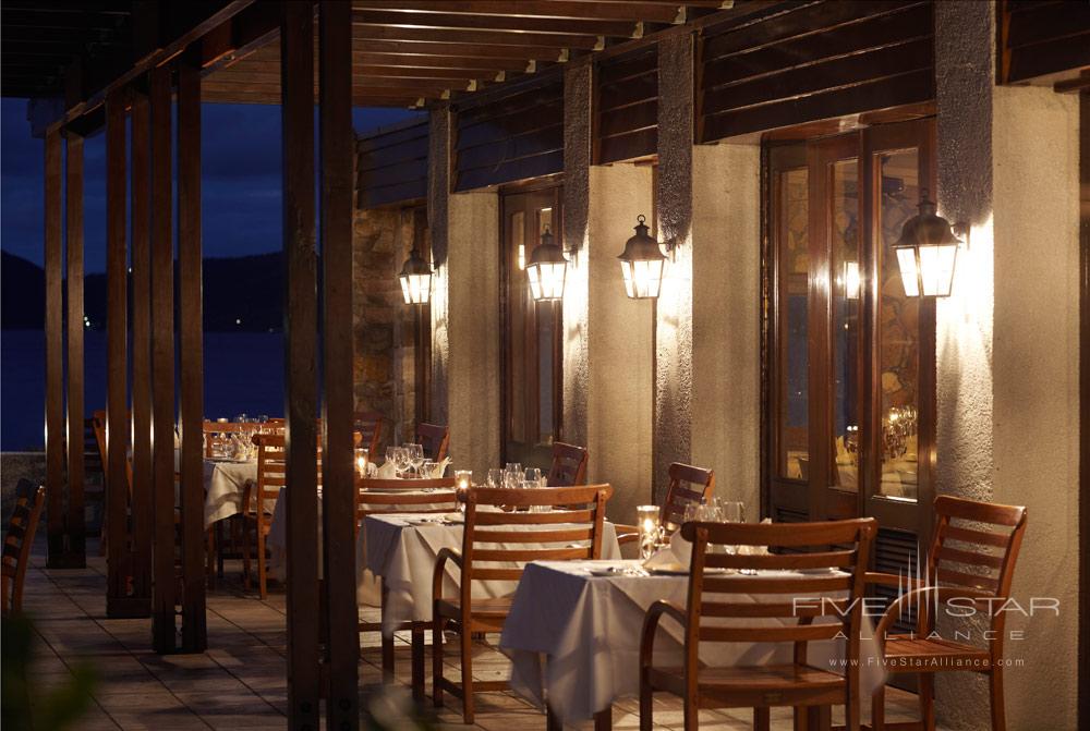 Tradewinds Restaurant at Peter Island Resort &amp; Spa, Peter Island, British Virgin Islands