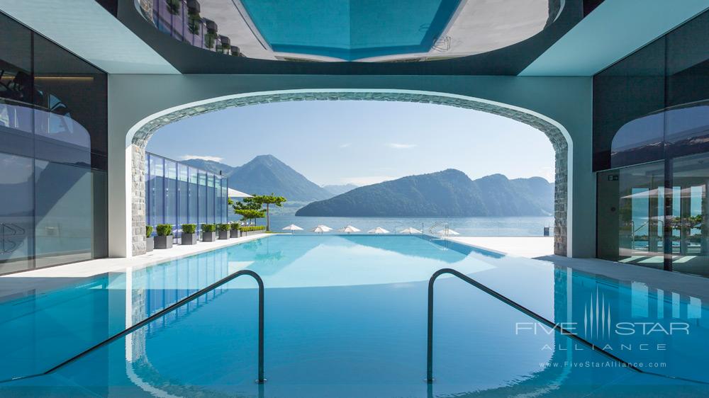 Pool at Park Hotel Vitznau, Switzerland