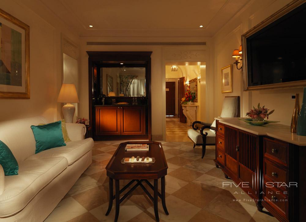 Orchid Suite Lounge at Sandy Lane Hotel, Barbados