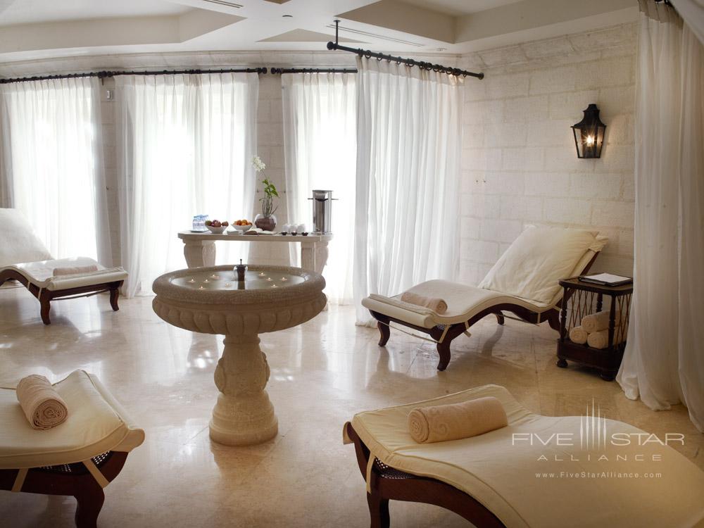 Relaxation Spa Room at Sandy Lane Hotel, Barbados